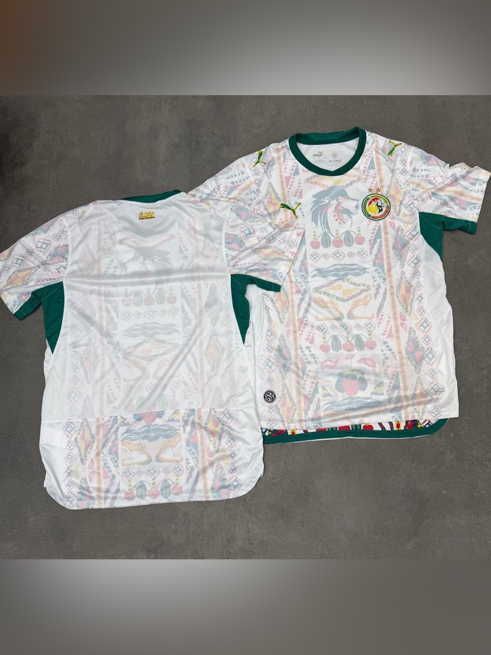 Puma Senegal National Team Green Soccer Jersey! Unisex